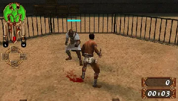 Gladiator Begins (EU) screen shot game playing